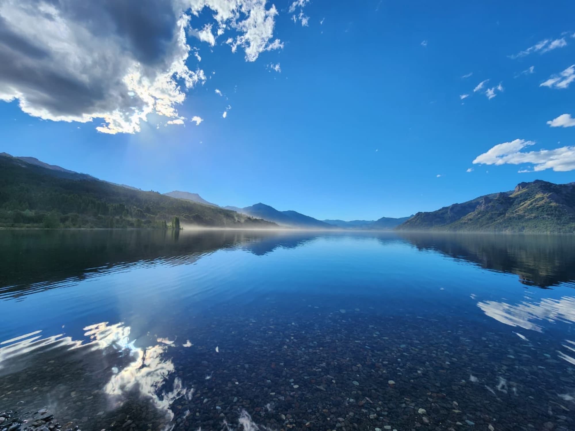 Paisaje de Villa Lago Meliquina
