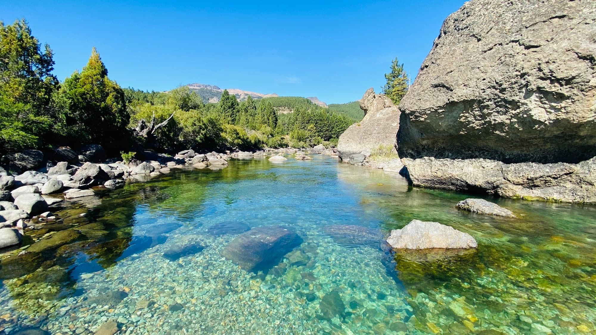 Paisaje de Villa Lago Meliquina